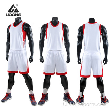 Uniforme di basket basket personalizzata della moda